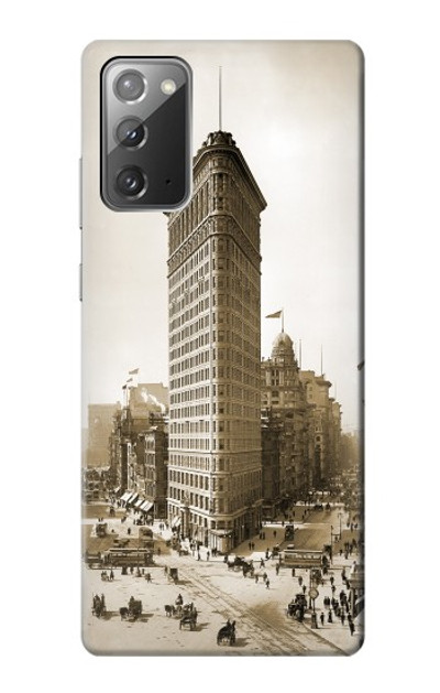 S3046 Old New York Flatiron Building Case Cover Custodia per Samsung Galaxy Note 20