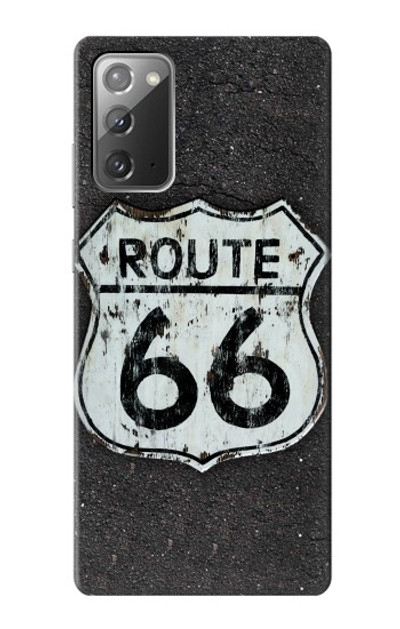 S3207 Route 66 Sign Case Cover Custodia per Samsung Galaxy Note 20