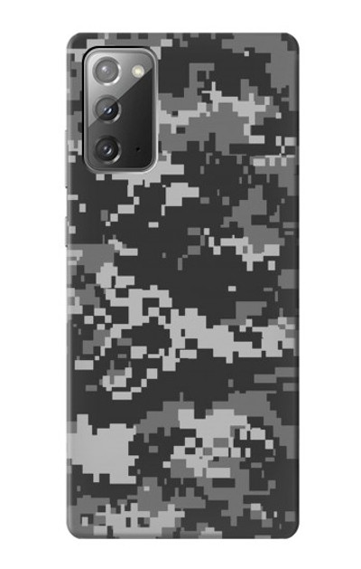 S3293 Urban Black Camo Camouflage Case Cover Custodia per Samsung Galaxy Note 20