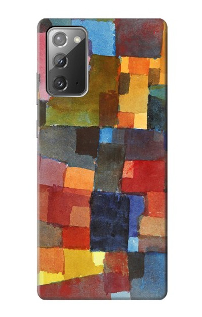 S3341 Paul Klee Raumarchitekturen Case Cover Custodia per Samsung Galaxy Note 20