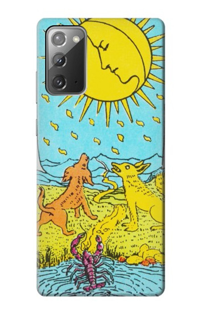 S3435 Tarot Card Moon Case Cover Custodia per Samsung Galaxy Note 20