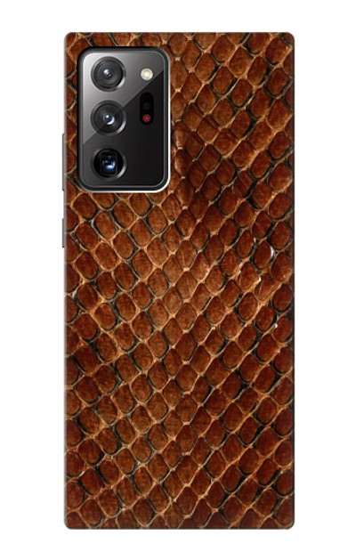 S0555 Snake Skin Case Cover Custodia per Samsung Galaxy Note 20 Ultra, Ultra 5G