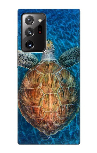 S1249 Blue Sea Turtle Case Cover Custodia per Samsung Galaxy Note 20 Ultra, Ultra 5G