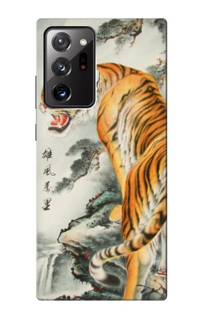S1934 Chinese Tiger Painting Case Cover Custodia per Samsung Galaxy Note 20 Ultra, Ultra 5G