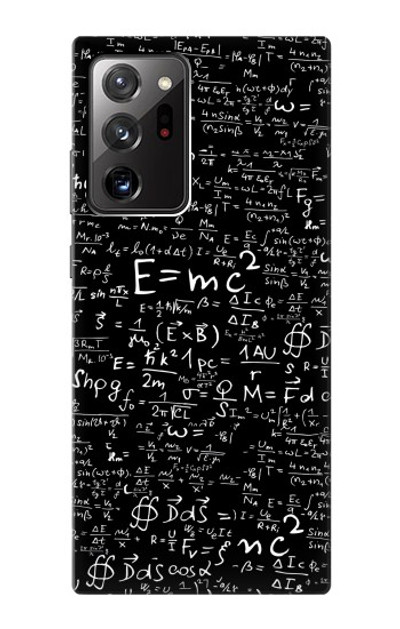 S2574 Mathematics Physics Blackboard Equation Case Cover Custodia per Samsung Galaxy Note 20 Ultra, Ultra 5G