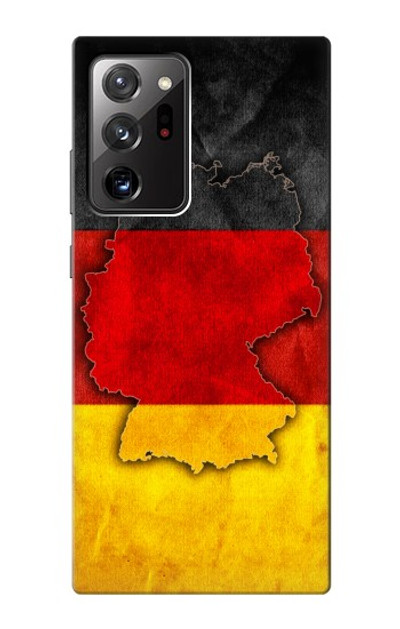 S2935 Germany Flag Map Case Cover Custodia per Samsung Galaxy Note 20 Ultra, Ultra 5G