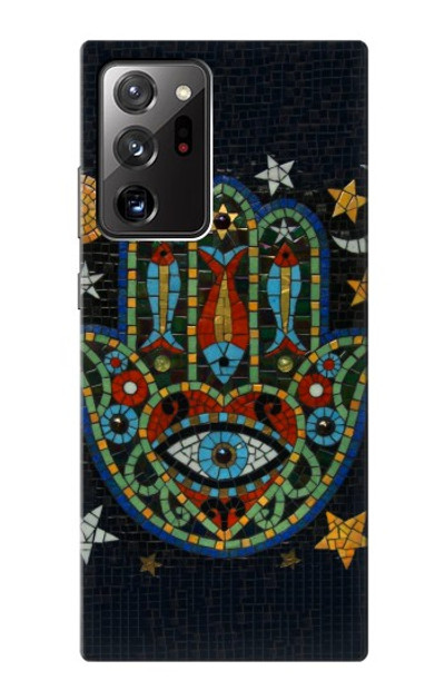 S3175 Hamsa Hand Mosaics Case Cover Custodia per Samsung Galaxy Note 20 Ultra, Ultra 5G