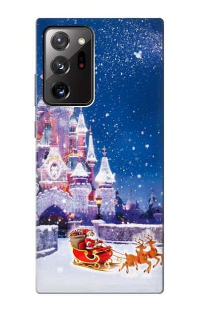 S3282 Santa Xmas Castle Case Cover Custodia per Samsung Galaxy Note 20 Ultra, Ultra 5G