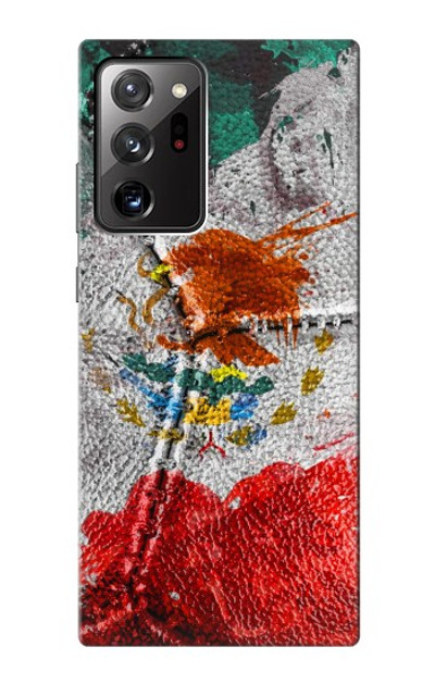 S3314 Mexico Flag Vinatage Football Graphic Case Cover Custodia per Samsung Galaxy Note 20 Ultra, Ultra 5G