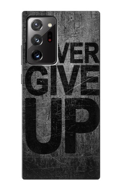 S3367 Never Give Up Case Cover Custodia per Samsung Galaxy Note 20 Ultra, Ultra 5G