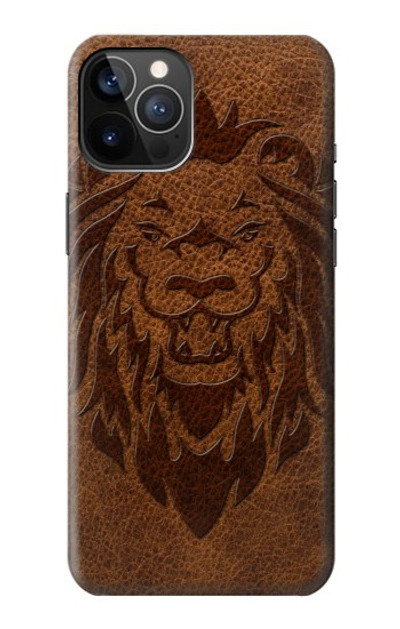 S2529 Leo Zodiac Tattoo Brown Graphic Print Case Cover Custodia per iPhone 12, iPhone 12 Pro