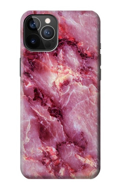 S3052 Pink Marble Graphic Printed Case Cover Custodia per iPhone 12, iPhone 12 Pro