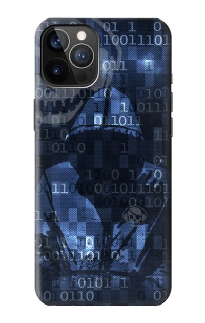 S3431 Digital Code Cyber Hacker Case Cover Custodia per iPhone 12, iPhone 12 Pro