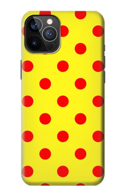 S3526 Red Spot Polka Dot Case Cover Custodia per iPhone 12, iPhone 12 Pro