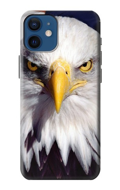S0854 Eagle American Case Cover Custodia per iPhone 12 mini
