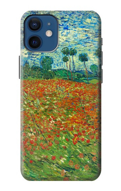 S2681 Field Of Poppies Vincent Van Gogh Case Cover Custodia per iPhone 12 mini