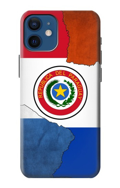 S3017 Paraguay Flag Case Cover Custodia per iPhone 12 mini