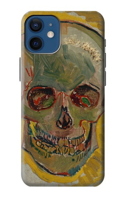 S3359 Vincent Van Gogh Skull Case Cover Custodia per iPhone 12 mini