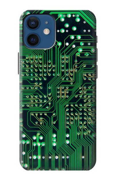 S3392 Electronics Board Circuit Graphic Case Cover Custodia per iPhone 12 mini