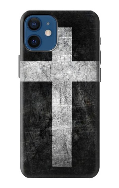 S3491 Christian Cross Case Cover Custodia per iPhone 12 mini