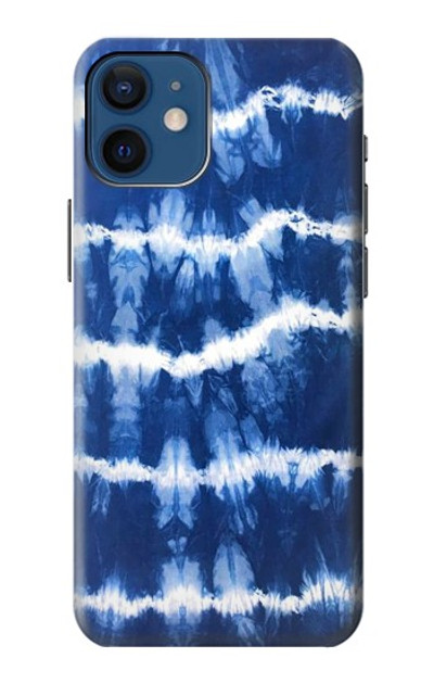 S3671 Blue Tie Dye Case Cover Custodia per iPhone 12 mini