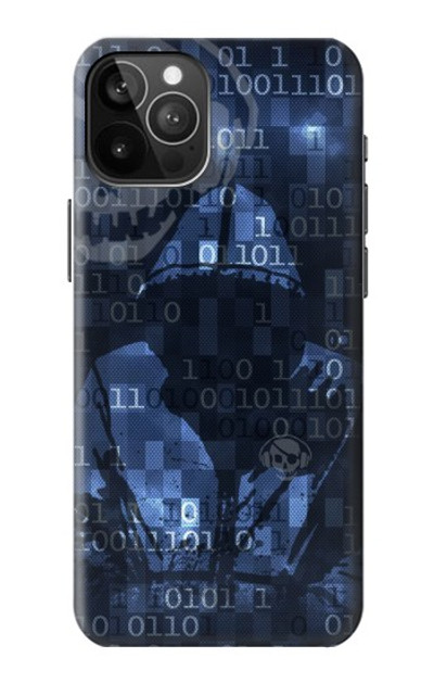 S3431 Digital Code Cyber Hacker Case Cover Custodia per iPhone 12 Pro Max