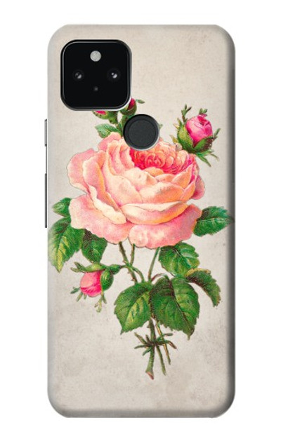 S3079 Vintage Pink Rose Case Cover Custodia per Google Pixel 5