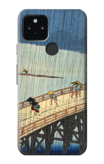 S3347 Utagawa Hiroshige Sudden shower Case Cover Custodia per Google Pixel 5