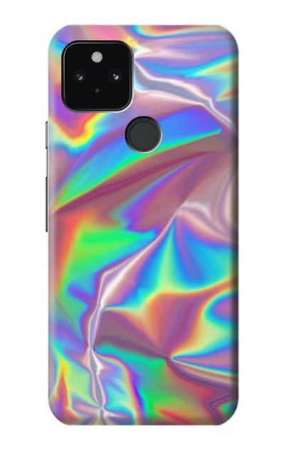 S3597 Holographic Photo Printed Case Cover Custodia per Google Pixel 5