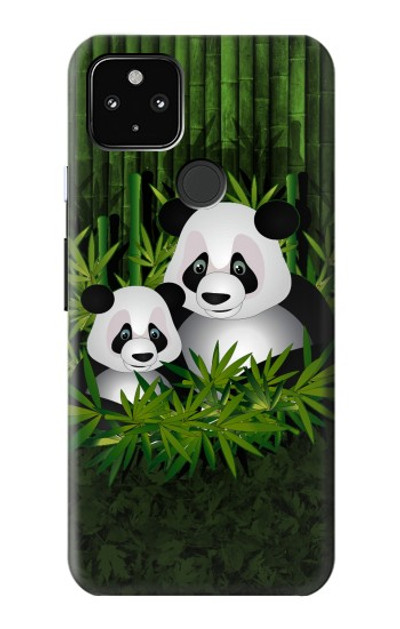 S2441 Panda Family Bamboo Forest Case Cover Custodia per Google Pixel 4a 5G