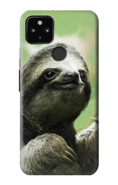 S2708 Smiling Sloth Case Cover Custodia per Google Pixel 4a 5G
