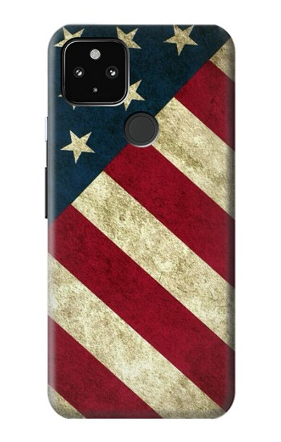 S3295 US National Flag Case Cover Custodia per Google Pixel 4a 5G