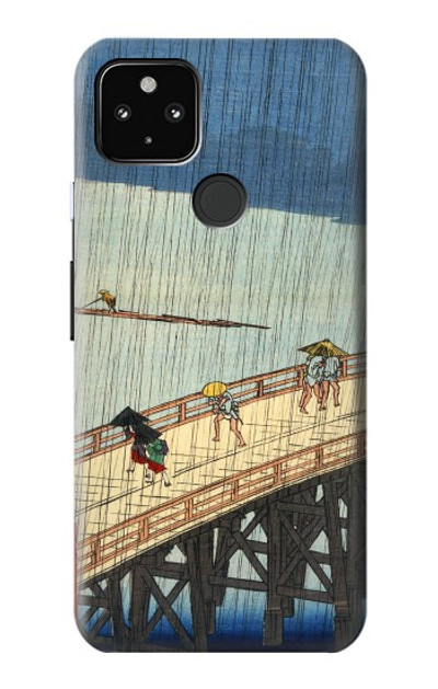 S3347 Utagawa Hiroshige Sudden shower Case Cover Custodia per Google Pixel 4a 5G