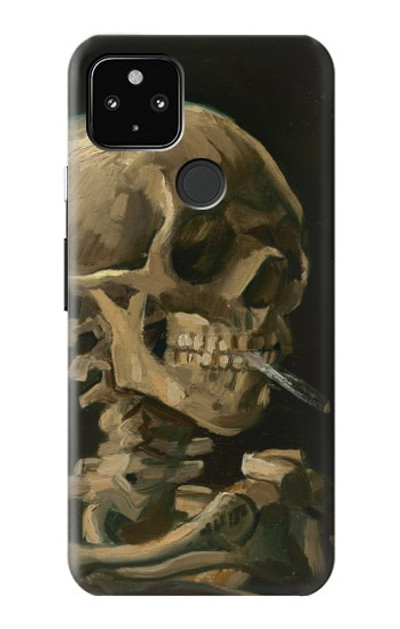 S3358 Vincent Van Gogh Skeleton Cigarette Case Cover Custodia per Google Pixel 4a 5G