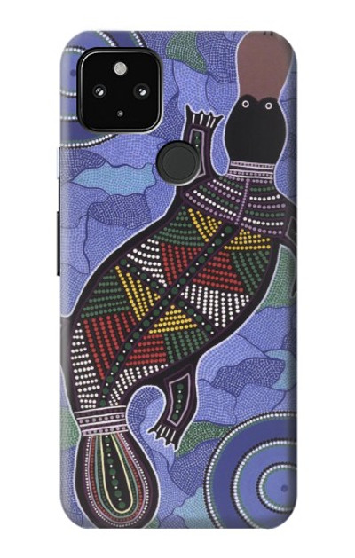 S3387 Platypus Australian Aboriginal Art Case Cover Custodia per Google Pixel 4a 5G