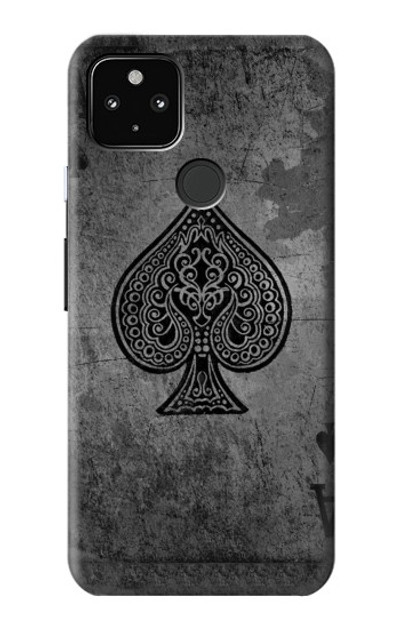 S3446 Black Ace Spade Case Cover Custodia per Google Pixel 4a 5G