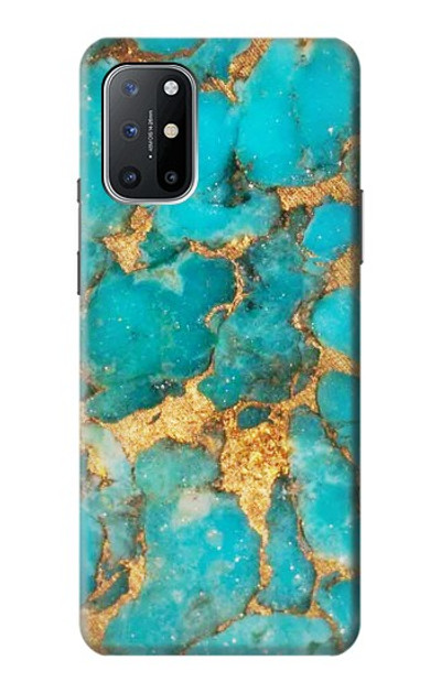 S2906 Aqua Turquoise Stone Case Cover Custodia per OnePlus 8T