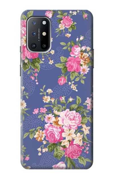 S3265 Vintage Flower Pattern Case Cover Custodia per OnePlus 8T