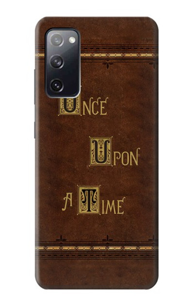 S2643 Once Upon A Time Book Case Cover Custodia per Samsung Galaxy S20 FE