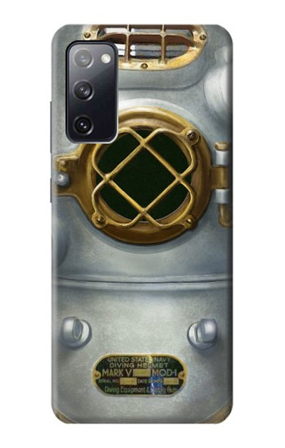 S2646 Vintage Deep Sea Diver Helmet Case Cover Custodia per Samsung Galaxy S20 FE