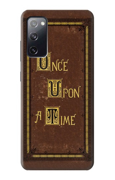 S2824 Once Upon a Time Book Cover Case Cover Custodia per Samsung Galaxy S20 FE