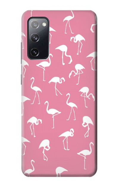 S2858 Pink Flamingo Pattern Case Cover Custodia per Samsung Galaxy S20 FE