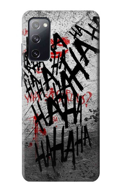 S3073 Joker Hahaha Blood Splash Case Cover Custodia per Samsung Galaxy S20 FE