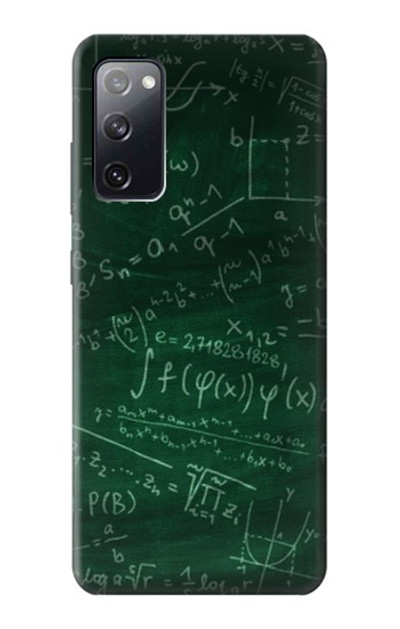 S3190 Math Formula Greenboard Case Cover Custodia per Samsung Galaxy S20 FE