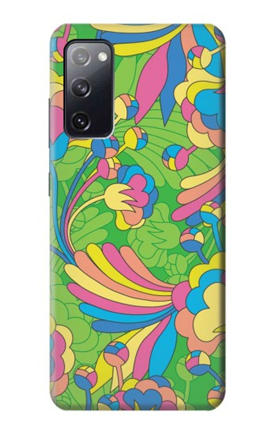 S3273 Flower Line Art Pattern Case Cover Custodia per Samsung Galaxy S20 FE