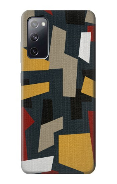 S3386 Abstract Fabric Texture Case Cover Custodia per Samsung Galaxy S20 FE