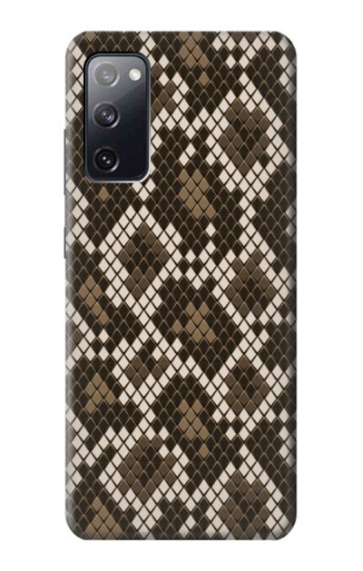 S3389 Seamless Snake Skin Pattern Graphic Case Cover Custodia per Samsung Galaxy S20 FE