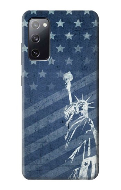 S3450 US Flag Liberty Statue Case Cover Custodia per Samsung Galaxy S20 FE