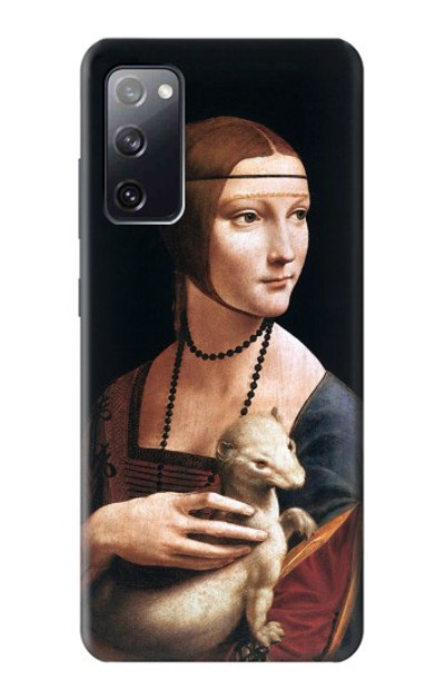 S3471 Lady Ermine Leonardo da Vinci Case Cover Custodia per Samsung Galaxy S20 FE