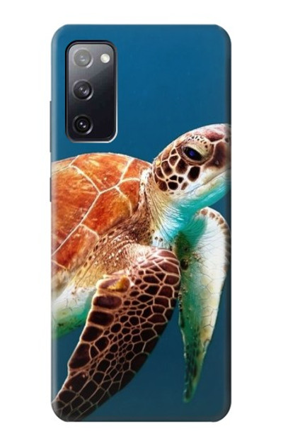 S3497 Green Sea Turtle Case Cover Custodia per Samsung Galaxy S20 FE